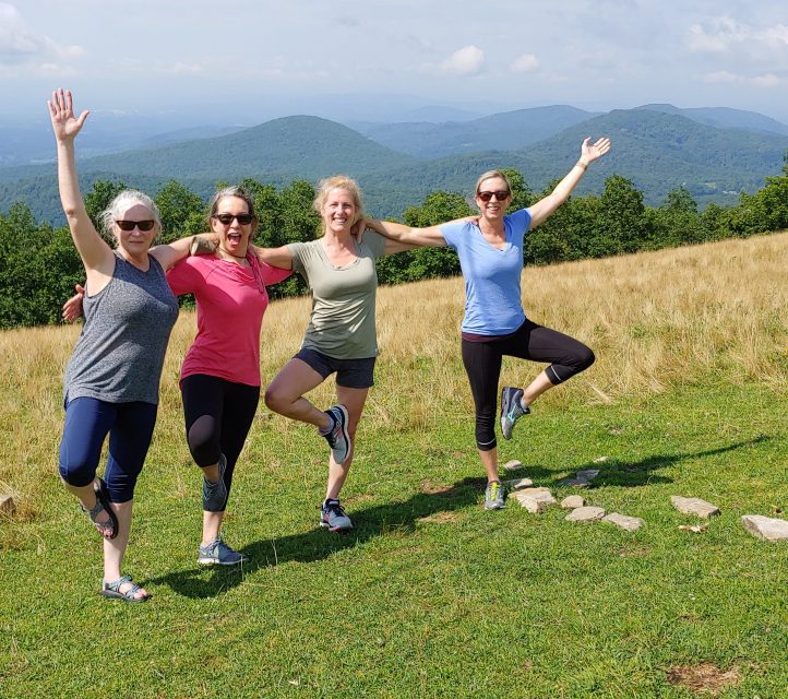 Asheville Yoga Hike Girls Getaway